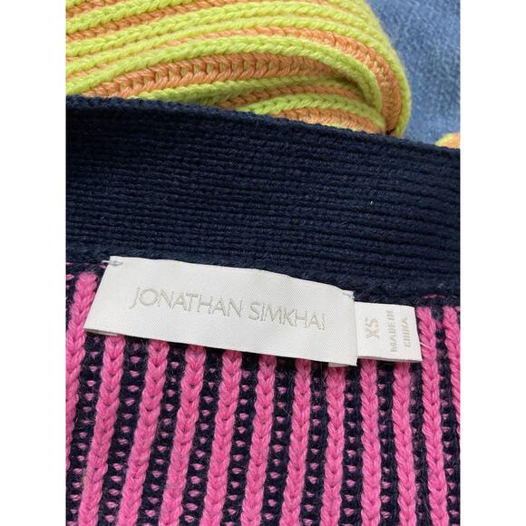 Simkhai Safford 'Cashmere' Pink Cardigan Size XS - Picture 4 of 5